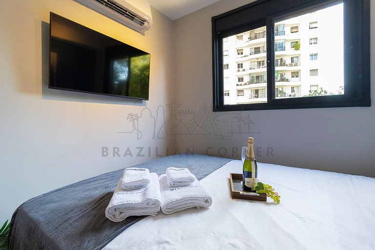 Pool, AC, Gym, Pinheiros| Brazilian Corner