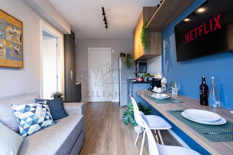 Pool, AC, Gym, Pinheiros| Brazilian Corner
