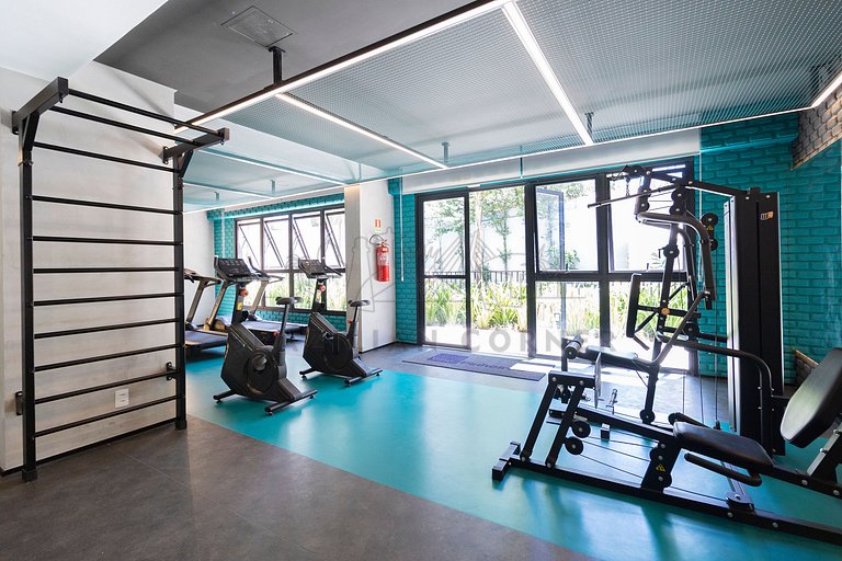 Pool, AC, Gym, Pinheiros| Brazilian Corner