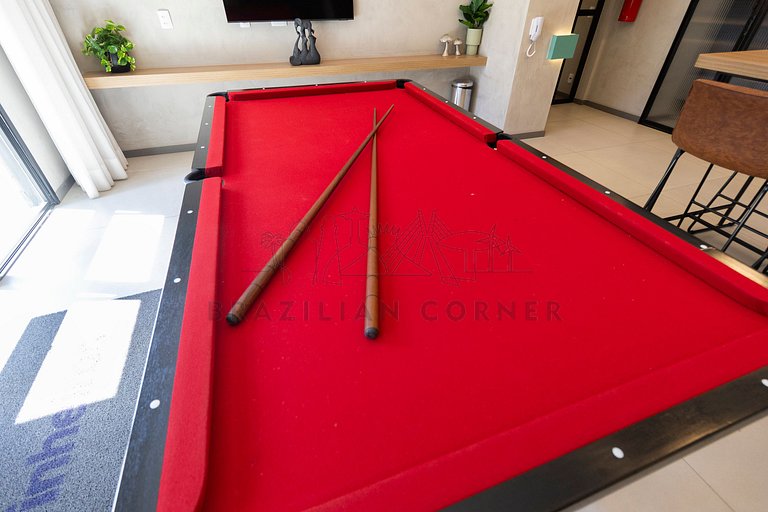 Pool, AC, Gym, Pinheiros| Brazilian Corner