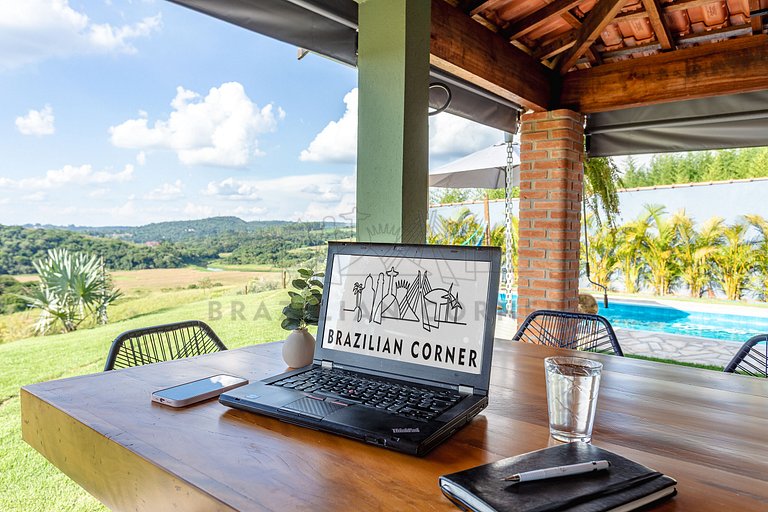 Pool, barbecue, nature | Brazilian Corner