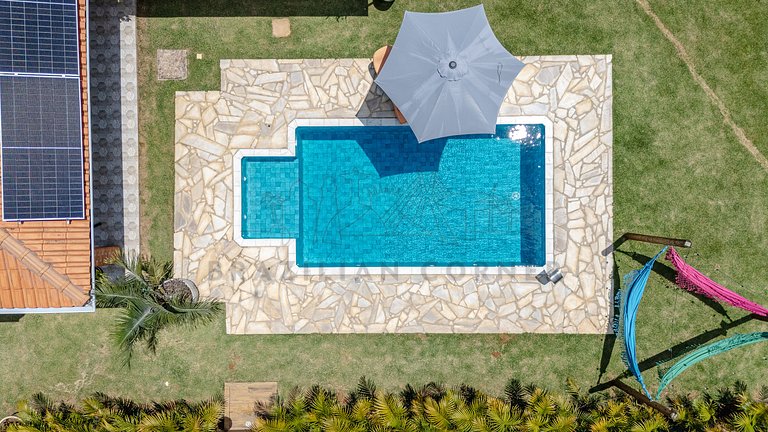 Piscina, churrasqueira, natureza |Brazilian Corner