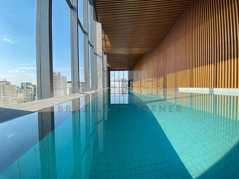 Vista incrível, Piscina , AC | Brazilian Corner