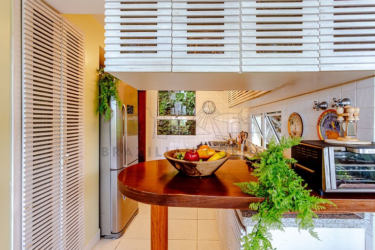 House in Camburí view and Jacuzzi|Brazilian Corner
