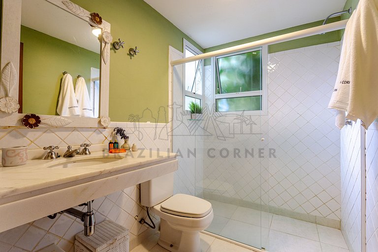 House in Camburí view and Jacuzzi|Brazilian Corner