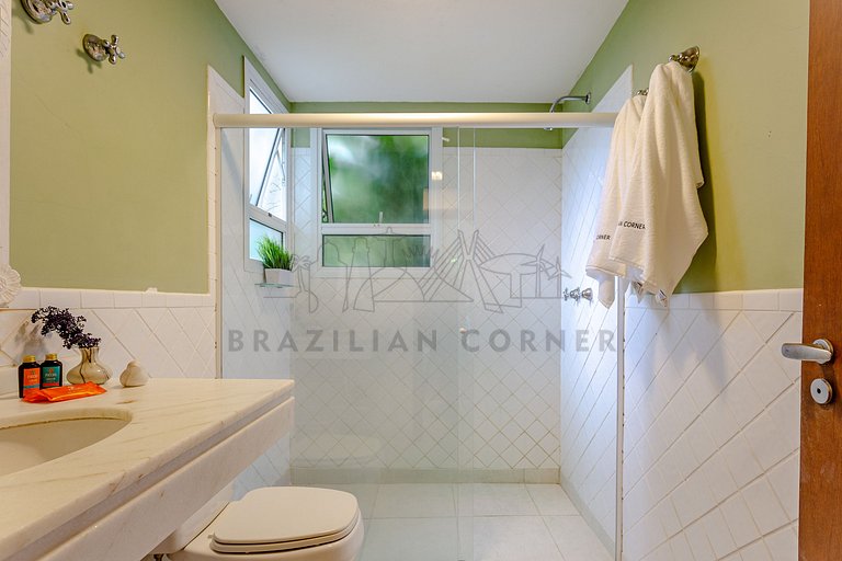 House in Camburí view and Jacuzzi|Brazilian Corner