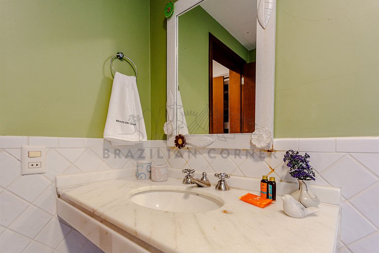 House in Camburí view and Jacuzzi|Brazilian Corner