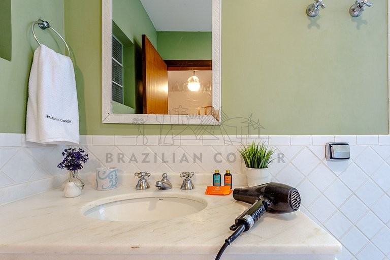 House in Camburí view and Jacuzzi|Brazilian Corner