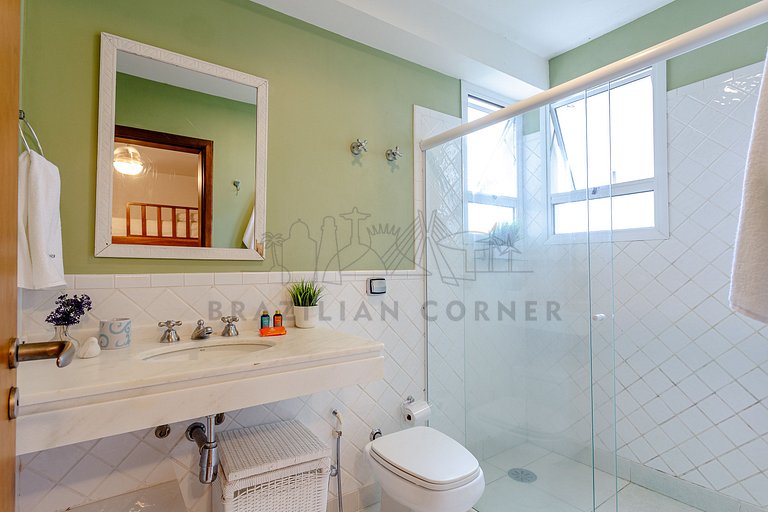 House in Camburí view and Jacuzzi|Brazilian Corner