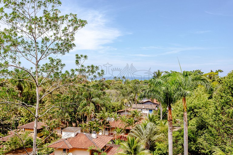 House in Camburí view and Jacuzzi|Brazilian Corner
