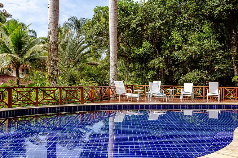 House in Camburí view and Jacuzzi|Brazilian Corner