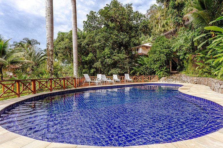 House in Camburí view and Jacuzzi|Brazilian Corner