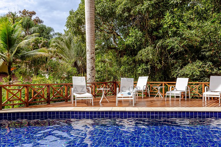 House in Camburí view and Jacuzzi|Brazilian Corner