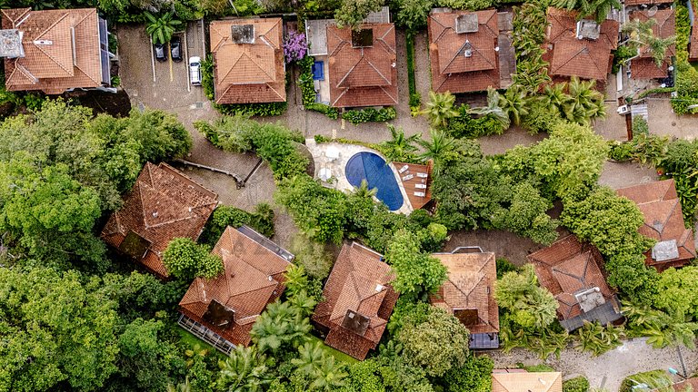 House in Camburí view and Jacuzzi|Brazilian Corner
