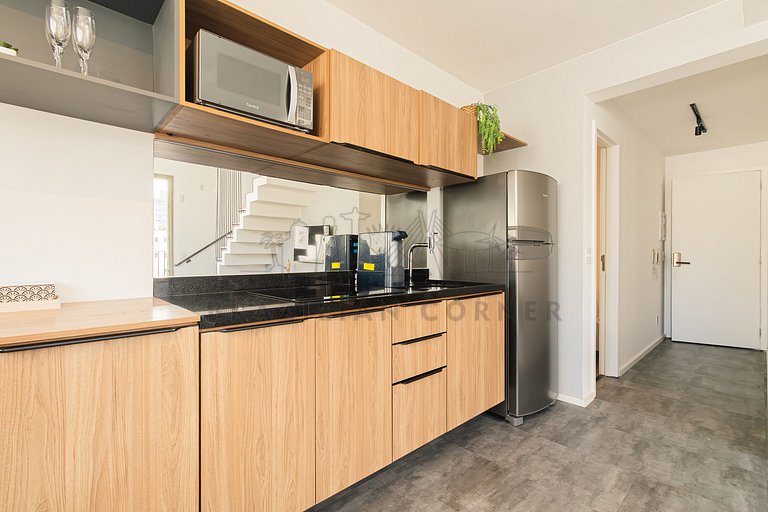 Duplex, piscina, academia , AC | Brazilian Corner