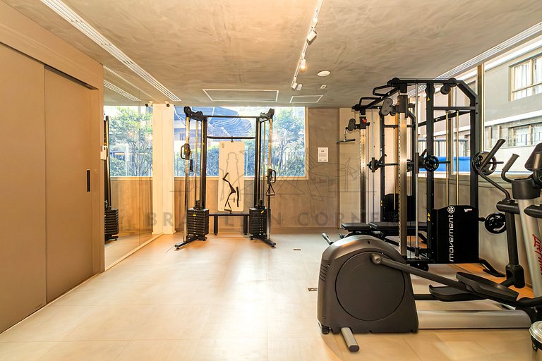 Duplex, piscina, academia , AC | Brazilian Corner