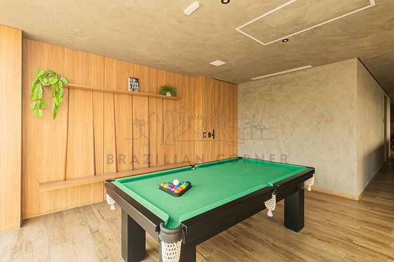 Piscina, academia, AC, Metrô |Brazilian Corner