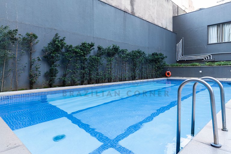 Próximo a Paulista com piscina | Brazilian Corner