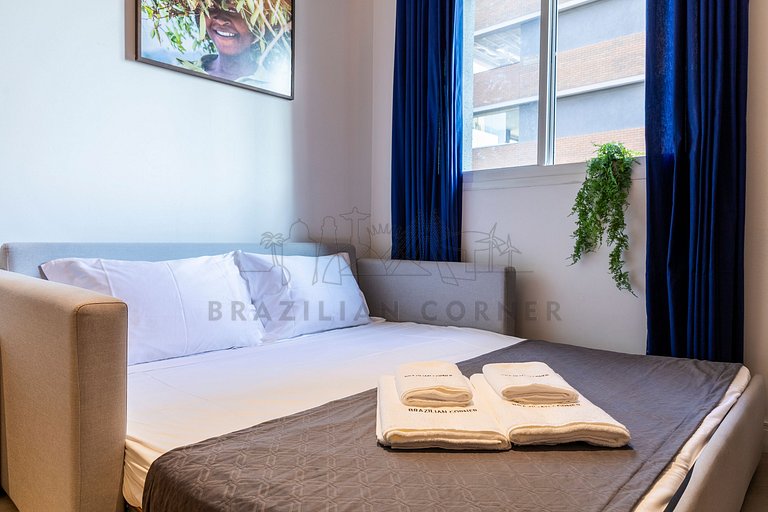 Próximo a Paulista com piscina | Brazilian Corner