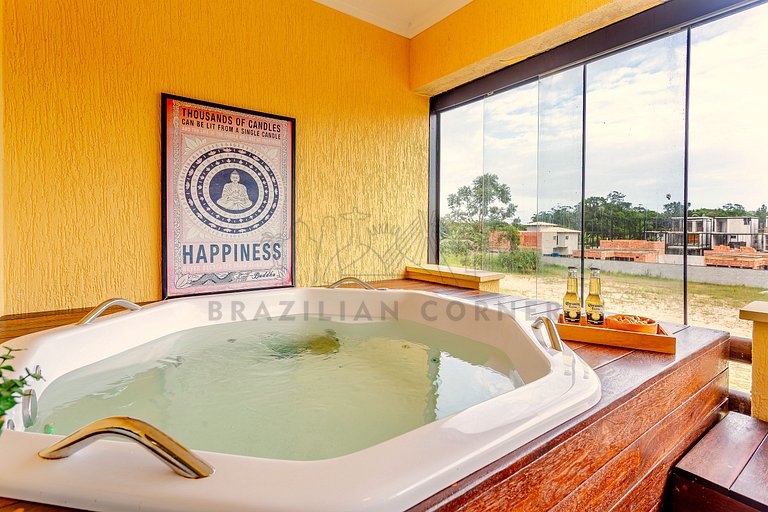 Jacuzzi Privativa, AC, Maresias | Brazilian Corner