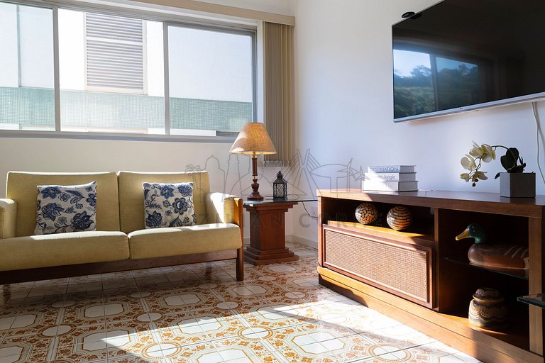 250m da praia com AC, 4 quartos| Brazilian Corner