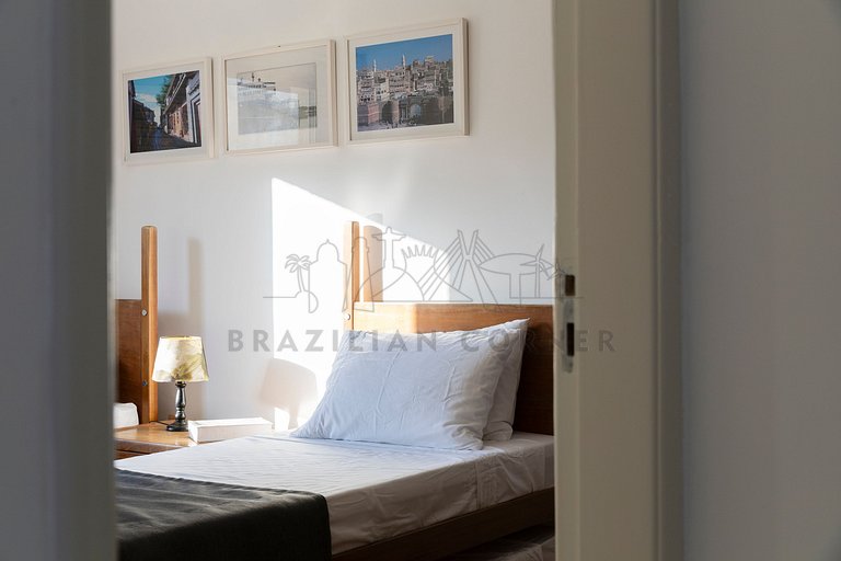 250m da praia com AC, 4 quartos| Brazilian Corner