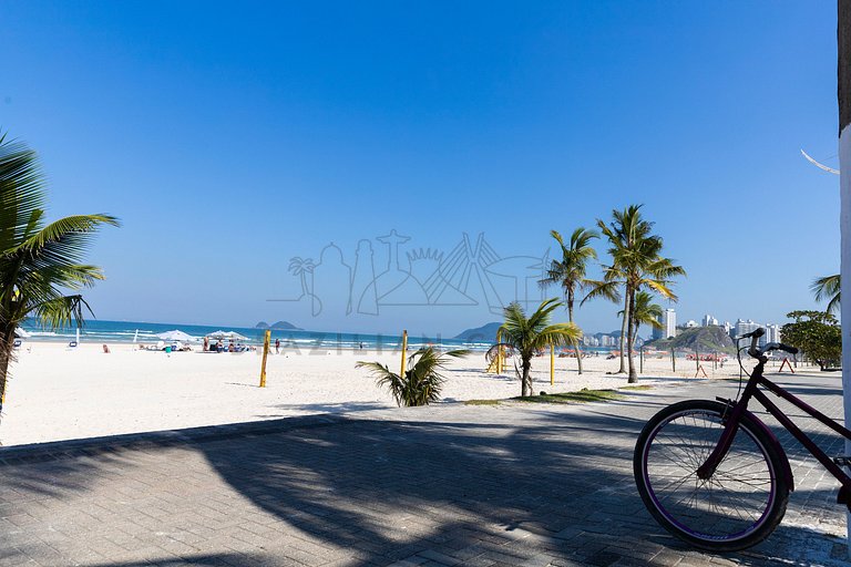 250m da praia com AC, 4 quartos| Brazilian Corner