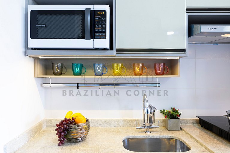 Vila Mariana,perto do metrô c/ AC|Brazilian Corner