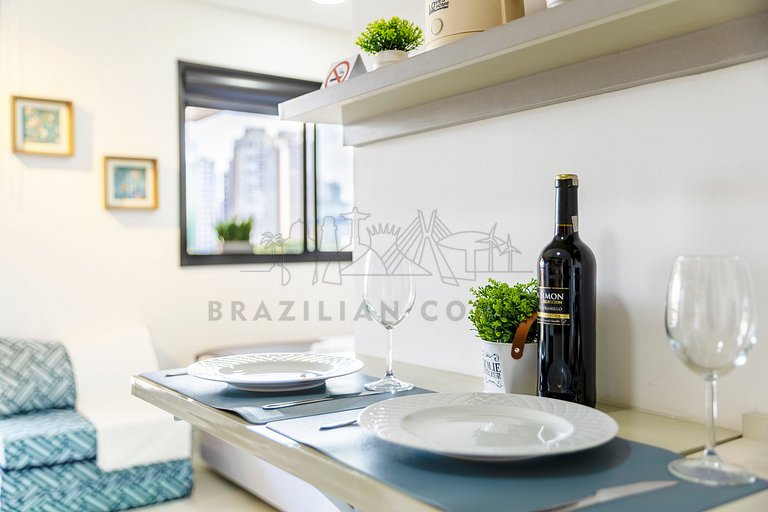 Vila Mariana,perto do metrô c/ AC|Brazilian Corner