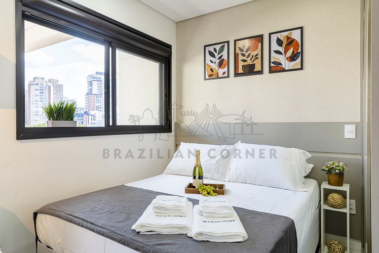 Vila Mariana,perto do metrô c/ AC|Brazilian Corner