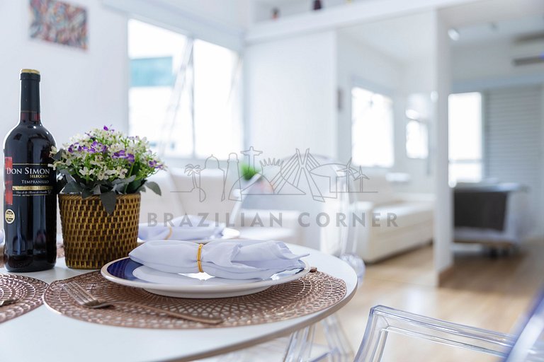 Jacuzzi, AC, vaga, Vila Olímpia | Brazilian Corner