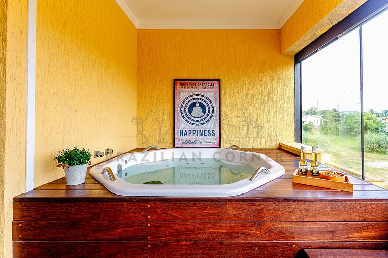 Jacuzzi Privativa, AC, Maresias | Brazilian Corner