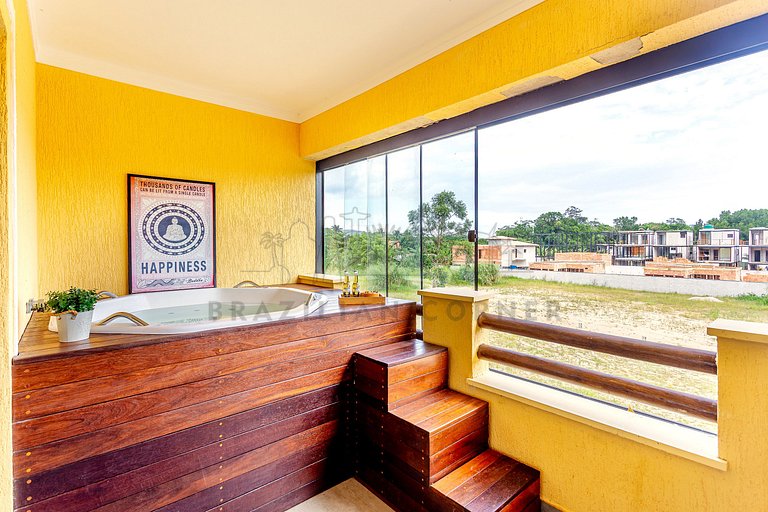Jacuzzi Privativa, AC, Maresias | Brazilian Corner