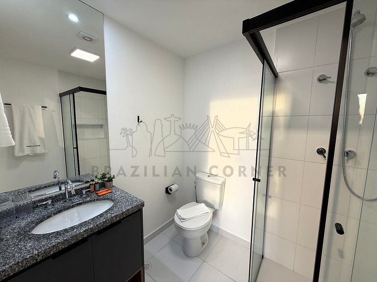 Near Airport, Gym, AC | Brazilian Corner