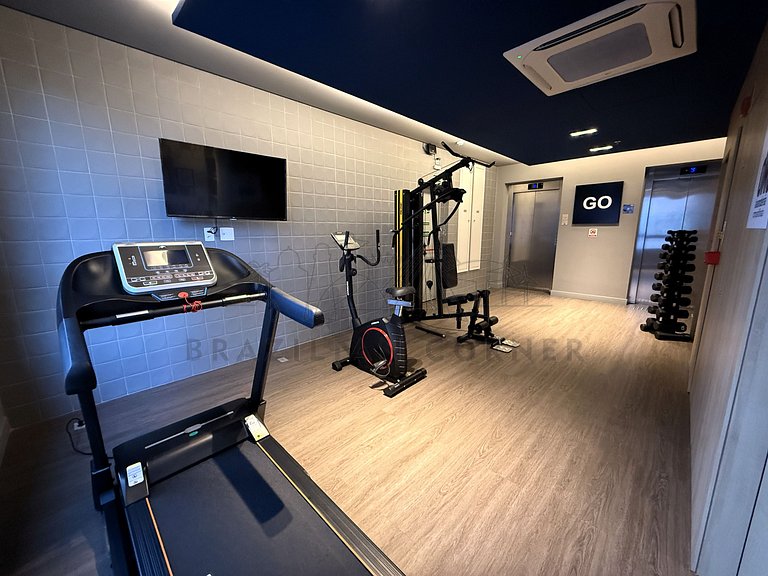 Near Airport, Gym, AC | Brazilian Corner