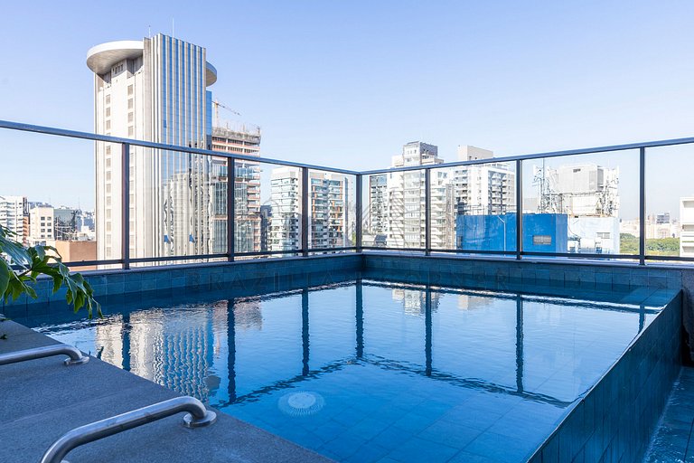 Piscina na cobertura, Academia |Brazilian Corner
