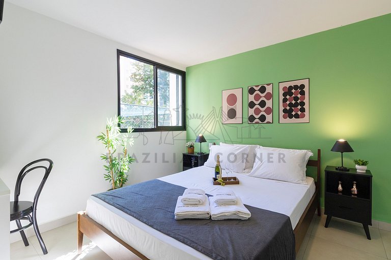 Casa 2 suítes , AC ,Higenópolis |Brazilian Corner