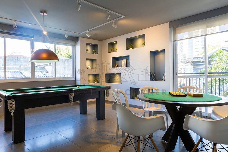 Pool, Gym and Parking Space | Brazilian Corner.