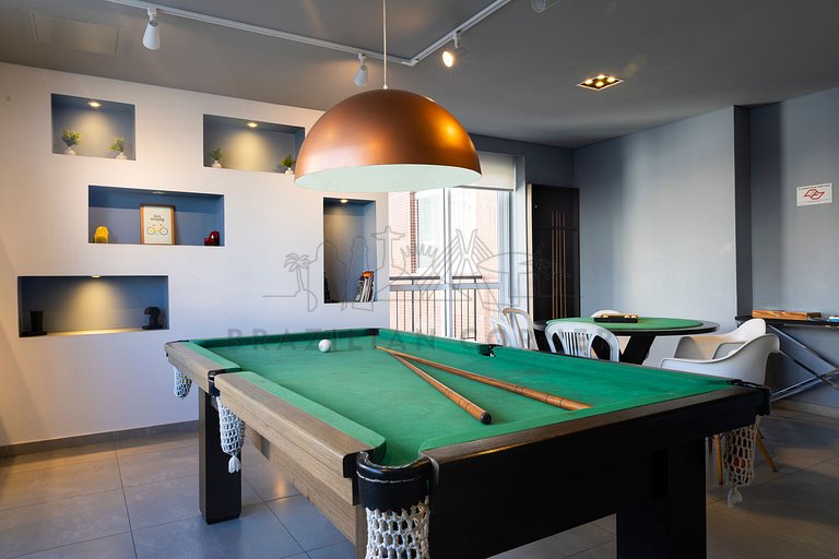 Pool, Gym and Parking Space | Brazilian Corner.