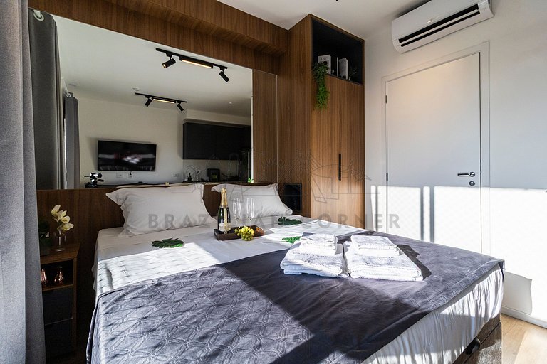 Near Airport, Gym, AC | Brazilian Corner