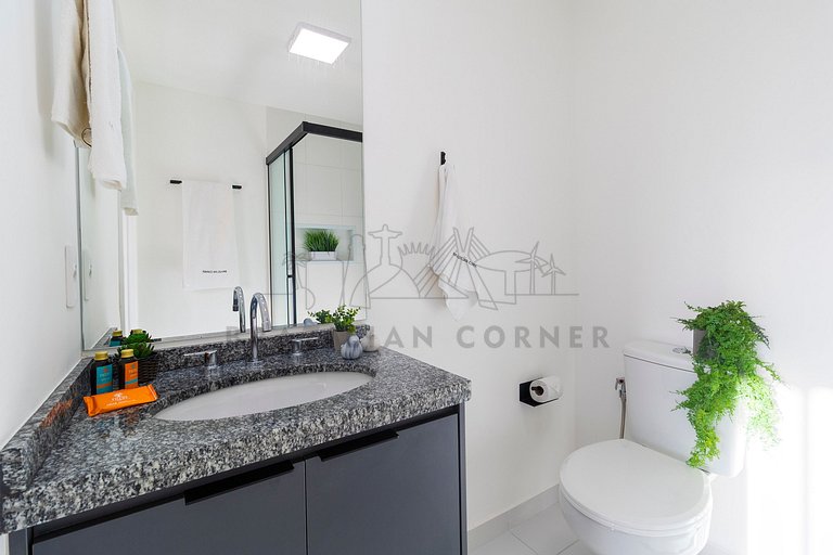 Near Airport, Gym, AC | Brazilian Corner