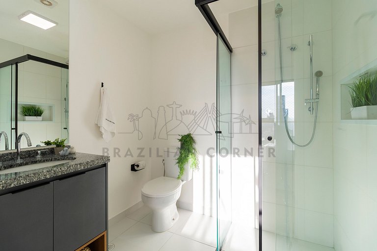 Near Airport, Gym, AC | Brazilian Corner