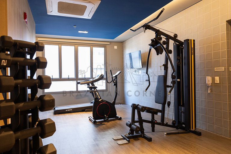 Near Airport, Gym, AC | Brazilian Corner