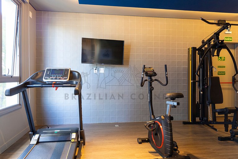 Near Airport, Gym, AC | Brazilian Corner