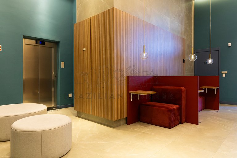Near Airport, Gym, AC | Brazilian Corner