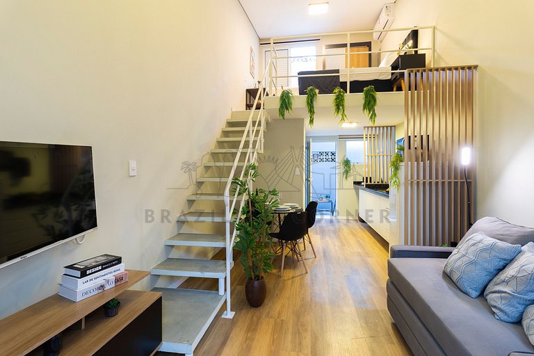 Loft próx. Praia, AC, Shop. | Brazilian Corner
