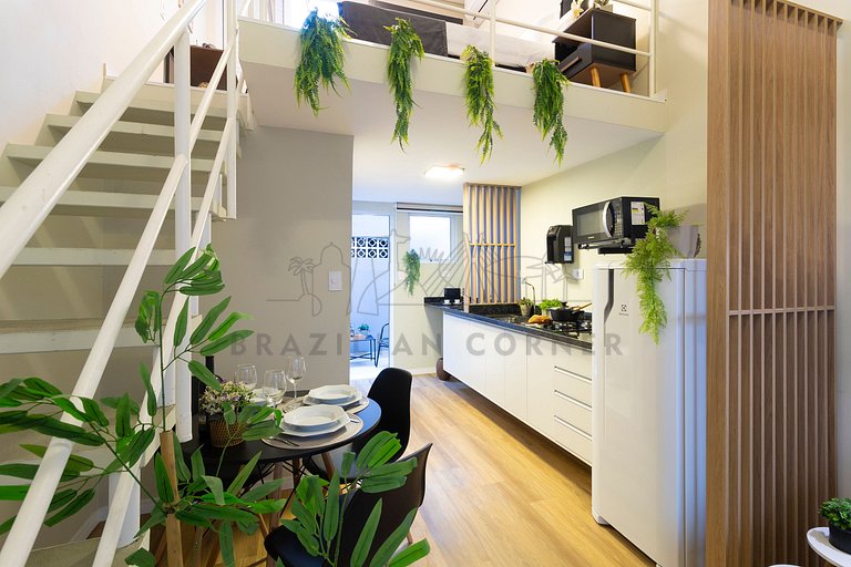 Loft próx. Praia, AC, Shop. | Brazilian Corner