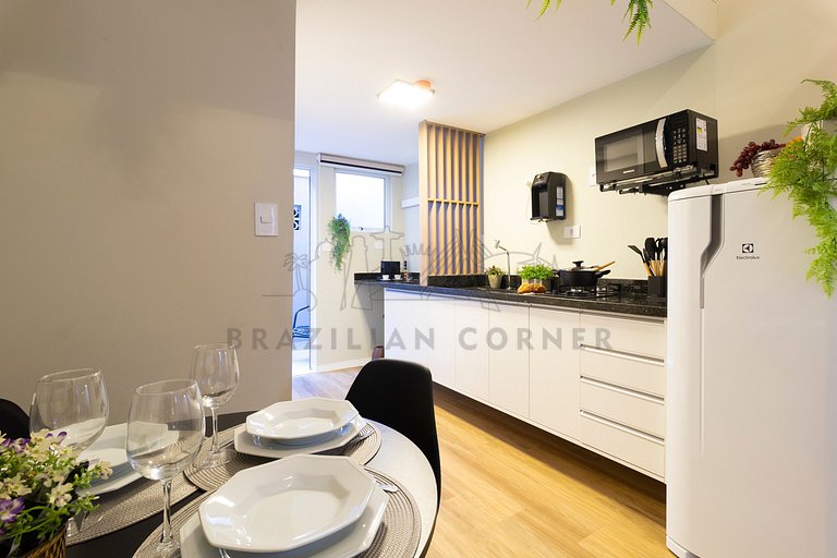 Loft próx. Praia, AC, Shop. | Brazilian Corner