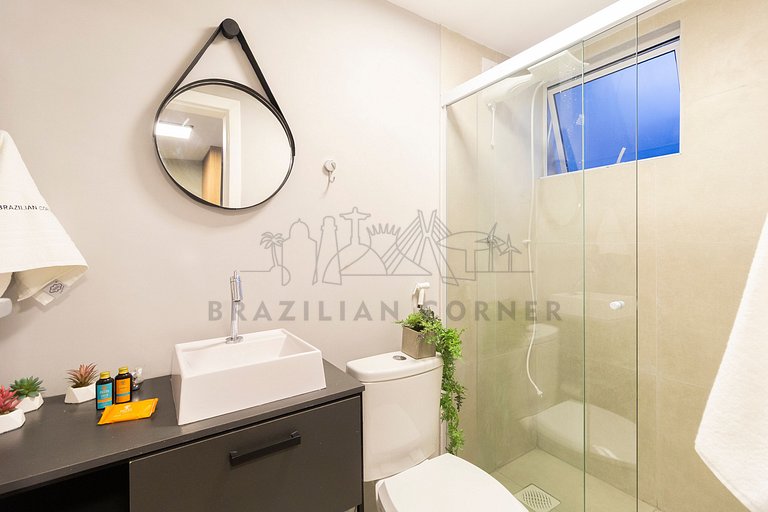 Loft próx. Praia, AC, Shop. | Brazilian Corner
