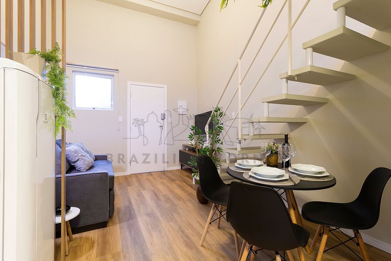 Modern loft, Gonzaga Beach, AC, | Brazilian Corner